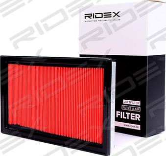 RIDEX 8A0006 - Повітряний фільтр avtolavka.club