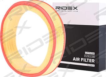 RIDEX 8A0330 - Повітряний фільтр avtolavka.club