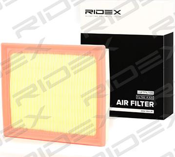 RIDEX 8A0269 - Повітряний фільтр avtolavka.club