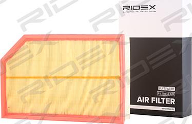 RIDEX 8A0222 - Повітряний фільтр avtolavka.club