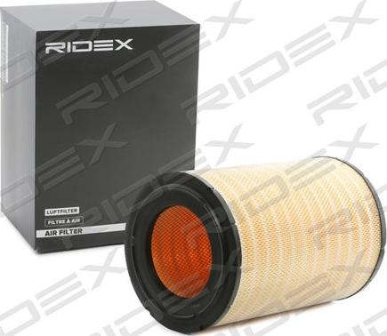 RIDEX 8A1144 - Повітряний фільтр avtolavka.club