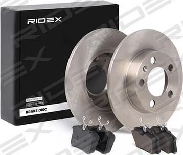 RIDEX 3405B0002 - Комплект гальм, дисковий гальмівний механізм avtolavka.club