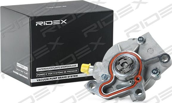 RIDEX 387V0016 - Вакуумний насос, гальмівна система avtolavka.club