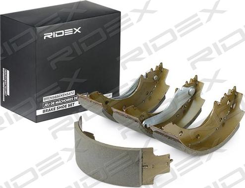 RIDEX 70B0162 - Комплект гальм, барабанний механізм avtolavka.club