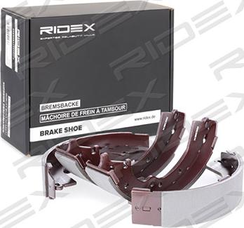 RIDEX 70B0187 - Комплект гальм, барабанний механізм avtolavka.club