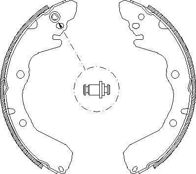 Alpha Brakes HST-MS-030 - Комплект гальм, барабанний механізм avtolavka.club