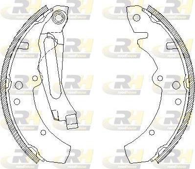 Roadhouse 4689.00 - Гальмівні колодки avtolavka.club