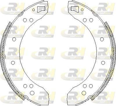 Roadhouse 4621.00 - Гальмівні колодки avtolavka.club