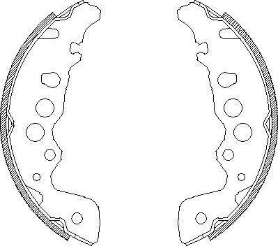 Alpha Brakes HST-SU-018 - Комплект гальм, барабанний механізм avtolavka.club