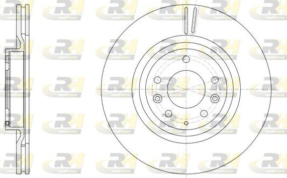 Roadhouse 61944.10 - Гальмівний диск avtolavka.club