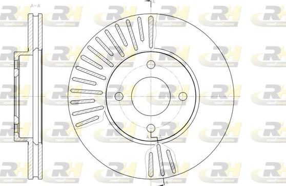 Roadhouse 61467.10 - Гальмівний диск avtolavka.club