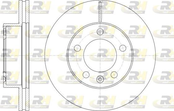 Roadhouse 61475.10 - Гальмівний диск avtolavka.club