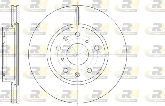 Roadhouse 61018.10 - Гальмівний диск avtolavka.club