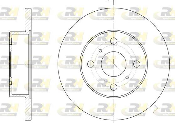Roadhouse 6114.00 - Гальмівний диск avtolavka.club
