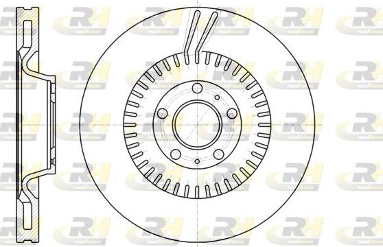 Roadhouse 61154.10 - Гальмівний диск avtolavka.club