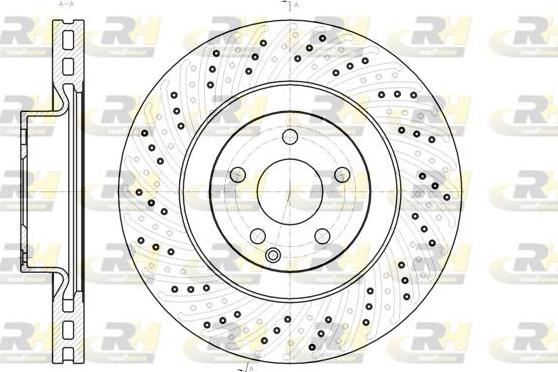 Roadhouse 61186.10 - Гальмівний диск avtolavka.club