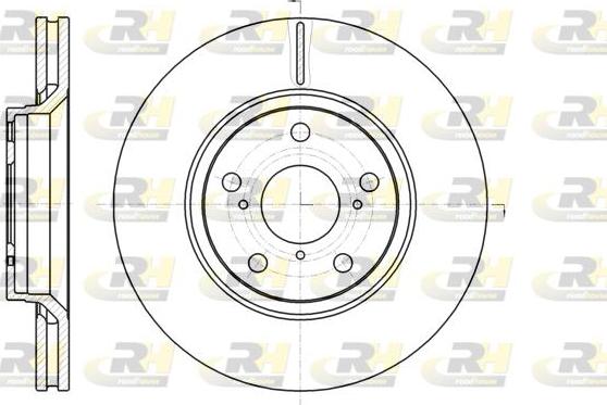 Roadhouse 61121.10 - Гальмівний диск avtolavka.club