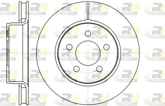 Roadhouse 61301.10 - Гальмівний диск avtolavka.club