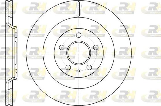 Roadhouse 61267.10 - Гальмівний диск avtolavka.club