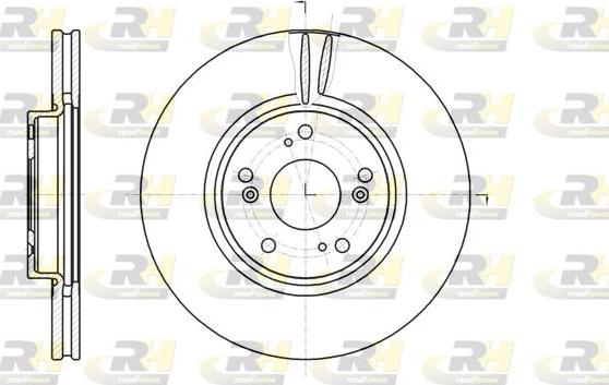 Roadhouse 61218.10 - Гальмівний диск avtolavka.club