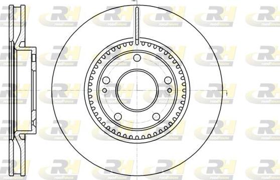 Roadhouse 61217.10 - Гальмівний диск avtolavka.club