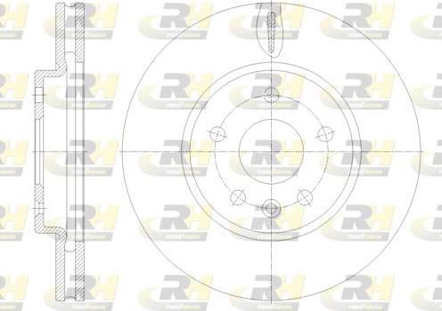 Roadhouse 61793.10 - Гальмівний диск avtolavka.club