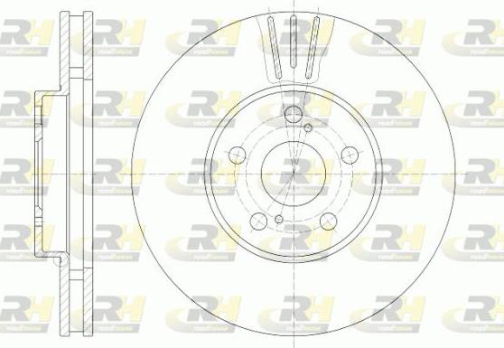 Roadhouse 6819.10 - Гальмівний диск avtolavka.club