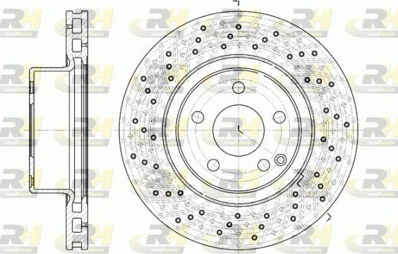 Roadhouse 6817.10 - Гальмівний диск avtolavka.club