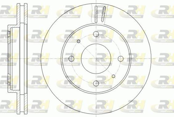 Roadhouse 6394.10 - Гальмівний диск avtolavka.club