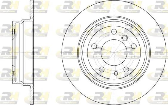 Roadhouse 6342.00 - Гальмівний диск avtolavka.club