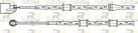 Roadhouse 001177 - Сигналізатор, знос гальмівних колодок avtolavka.club