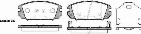 Alpha Brakes HKP-HY-517 - Гальмівні колодки, дискові гальма avtolavka.club