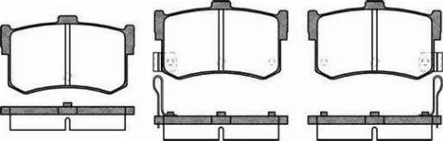 Alpha Brakes HKT-HY-502 - Гальмівні колодки, дискові гальма avtolavka.club