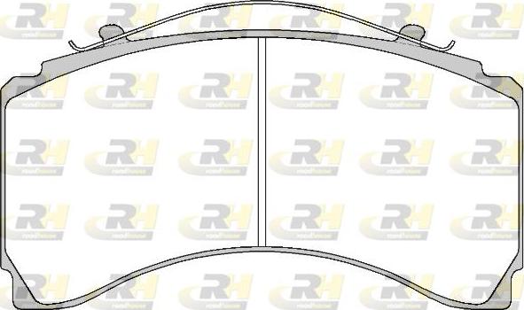 Roadhouse JSX 21479.00 - Гальмівні колодки, дискові гальма avtolavka.club