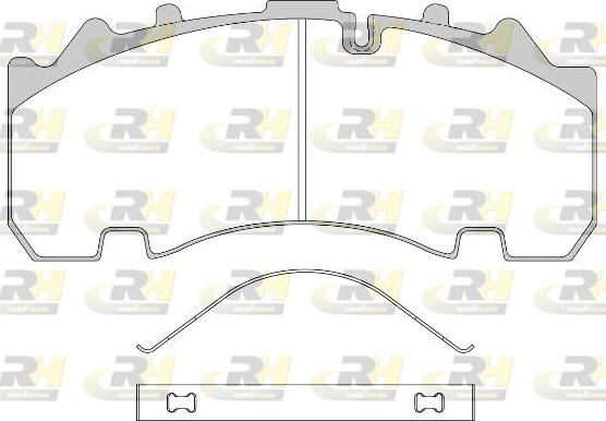 Roadhouse JSX 21554.00 - Гальмівні колодки, дискові гальма avtolavka.club