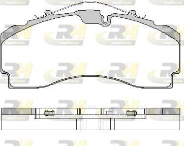 Roadhouse JSX 21704.00 - Гальмівні колодки, дискові гальма avtolavka.club