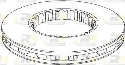 Roadhouse NSX1146.20 - Гальмівний диск avtolavka.club