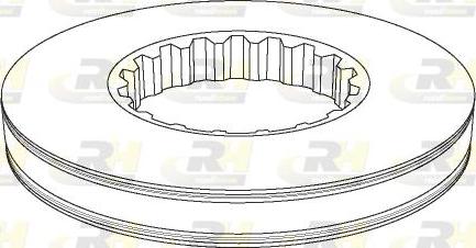 Roadhouse NSX1161.10 - Гальмівний диск avtolavka.club