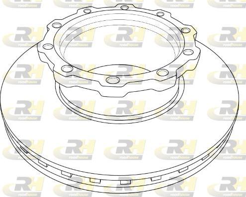 Roadhouse NSX1207.20 - Гальмівний диск avtolavka.club