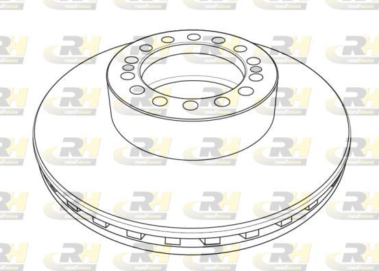 Roadhouse NSX1238.20 - Гальмівний диск avtolavka.club