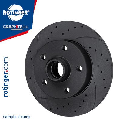 Rotinger RT 3215-GL T5 - Гальмівний диск avtolavka.club