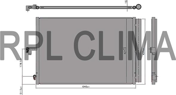 RPLQuality APCDMB5080 - Конденсатор, кондиціонер avtolavka.club