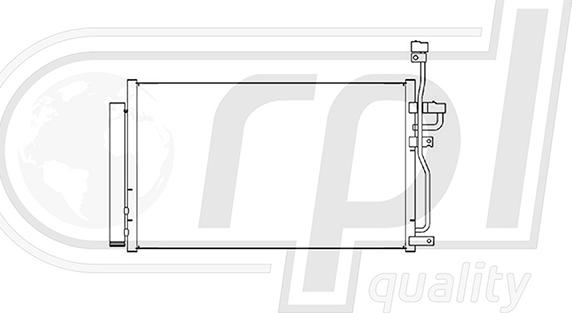 RPLQuality APCDOP5060 - Конденсатор, кондиціонер avtolavka.club