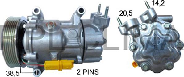 RPLQuality APCOCI5041 - Компресор, кондиціонер avtolavka.club