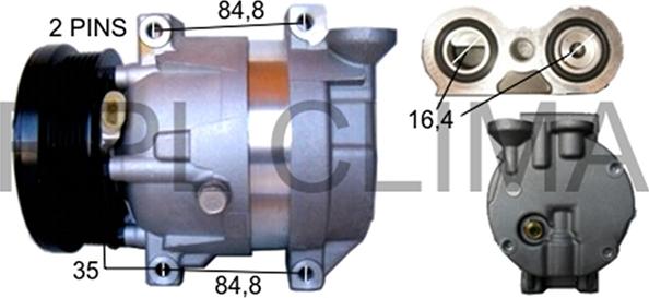 RPLQuality APCODW5009 - Компресор, кондиціонер avtolavka.club