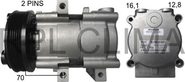 RPLQuality APCOFD5035 - Компресор, кондиціонер avtolavka.club