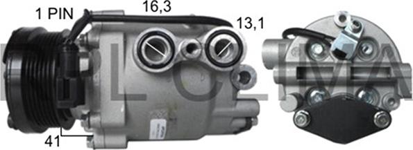 RPLQuality APCOFD5055 - Компресор, кондиціонер avtolavka.club