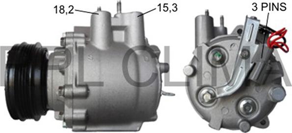 RPLQuality APCOHO5048 - Компресор, кондиціонер avtolavka.club