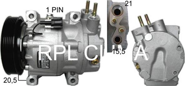 RPLQuality APCONI0048 - Компресор, кондиціонер avtolavka.club