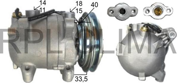 RPLQuality APCONI0008 - Компресор, кондиціонер avtolavka.club